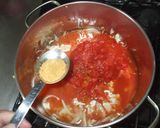 山芋鶏肉スープ♪簡単トマト缶作り方6写真