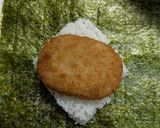 ♡超簡単(おにぎらず)コロッケ作り方3写真