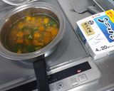 夏⛅の味噌汁❗南瓜オクラ☺(^q^)⛄☕作り方6写真