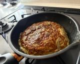 とろけるチーズと茄子のスペイン風オムレツ♫作り方3写真