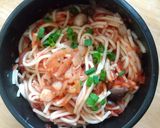 圧力鍋で骨ごとサーディンパスタ作り方4写真