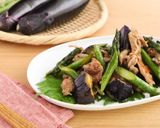 豚肉となすとアスパラの照りマヨ炒め作り方6写真