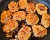 鶏つくねの照り焼き作り方4写真