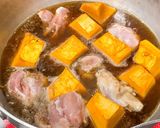 ほっとする味♡鶏肉とかぼちゃの煮物作り方3写真