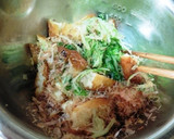 水菜と揚げはんぺんの味噌マヨ和え作り方4写真