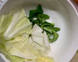 肉無豆腐コク旨中華風ピリ辛味白菜野菜炒め作り方9写真