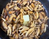 きのこバター醤油のおろし大葉ハンバーグ作り方9写真