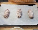 ＨBで生地作り♪チョコナッツフランスパン作り方17写真