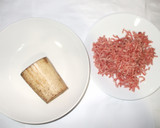 蓮根はさみ焼き♪簡単薬膳漢方作り方1写真