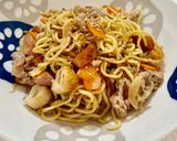 旨み爆弾！油・水なし！梅ぇ焼きそば！作り方14写真