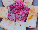＊堅豆腐と牛肉でスタミナにんにく肉豆腐＊作り方3写真