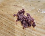 生ピーマンの鶏挽き肉載せ作り方2写真