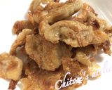 焼き鳥を使ってお手軽鶏皮せんべい作り方3写真