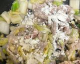 豚肉と白菜ねぎのドリア作り方3写真