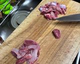 焼鳥屋さん風！砂肝のネギ塩だれ作り方1写真