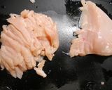 簡単！鶏むねとピーマンのトマト炒め作り方1写真