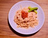 とろりん明太クリームパスタ作り方7写真