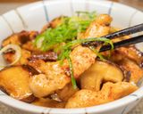 豚ロースと椎茸の照り焼き丼作り方9写真