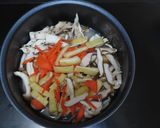 三種のキノコと塩昆布の薄味炊き込みご飯作り方5写真