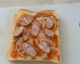 朝食に！スライサーで簡単ピザトースト♪作り方3写真