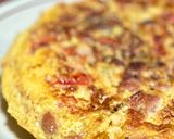 玉ねぎとトマトのスペイン風オムレツ作り方5写真