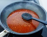 【基本のえびのチリソース煮】おうちで本格中華！作り方6写真