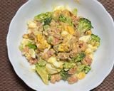 ブロッコリー🥦＆卵🥚＆ベーコン🥓サラダ🥗😃作り方2写真