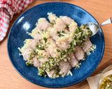 かぼすで和チミチュリソース!刻んで合わせて即完成作り方5写真