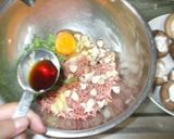 しいたけハンバーグ♪簡単作り方4写真
