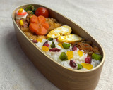 お弁当ご飯を♪お漬物の宝石箱やん✨作り方3写真