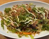 野菜たっぷり⭐︎太麺焼きそば作り方4写真