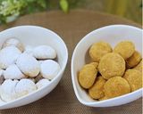 スノーボール☆黒糖+きな粉★粉糖｜材料少ない卵無作り方4写真