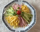 長さを揃える✨冷やし中華のハムの切り方！作り方4写真