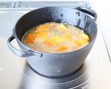 大きなスプーンで、定番【南瓜のそぼろ煮】作り方3写真