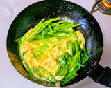 だしマヨで作るニラ玉作り方4写真