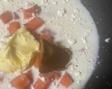 ラーメン屋が教える！サーモンクリーミーパスタ作り方4写真