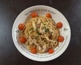 フライパンひとつで作るスパゲッティ作り方5写真