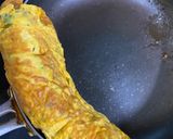 丸いフライパンでも綺麗な形の玉子焼き作り方10写真