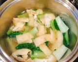 糸寒天を使ったお味噌汁・スープ美味♬作り方2写真