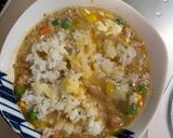 レンジ簡単クリーミーとんてき味炒飯弁当作り方8写真