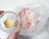 鶏むね肉のポリ袋蒸し♬（フェーズフリー）作り方2写真