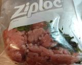 豚こま肉のまんまる焼き作り方3写真