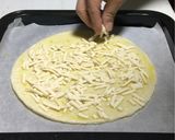 豆乳シュレッドで作る釜揚げしらすのピザ作り方3写真