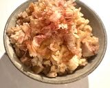 鶏肉と筍の煮物の炊き込みご飯作り方8写真
