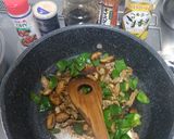 豚肉とピーマンと椎茸のオイスターソース醤油炒め作り方1写真
