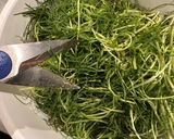 春菜☘️おかひじきのおひたし作り方1写真
