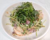 ホタルイカとベビー帆立と豆苗明太マヨ和え作り方3写真