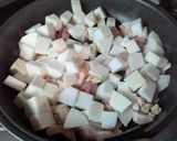 トロッと旨い♡かぶと鶏もも肉のクリーム煮作り方3写真