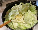 鶏胸肉、大葉、キャベツのサッパリ炒め作り方4写真