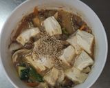 お一人様中華風オイレモン照り味豆腐野菜炒め作り方2写真